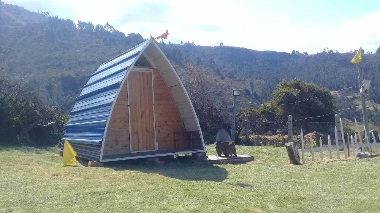 Bahareque Casa Camping Villa Monguí Exterior foto