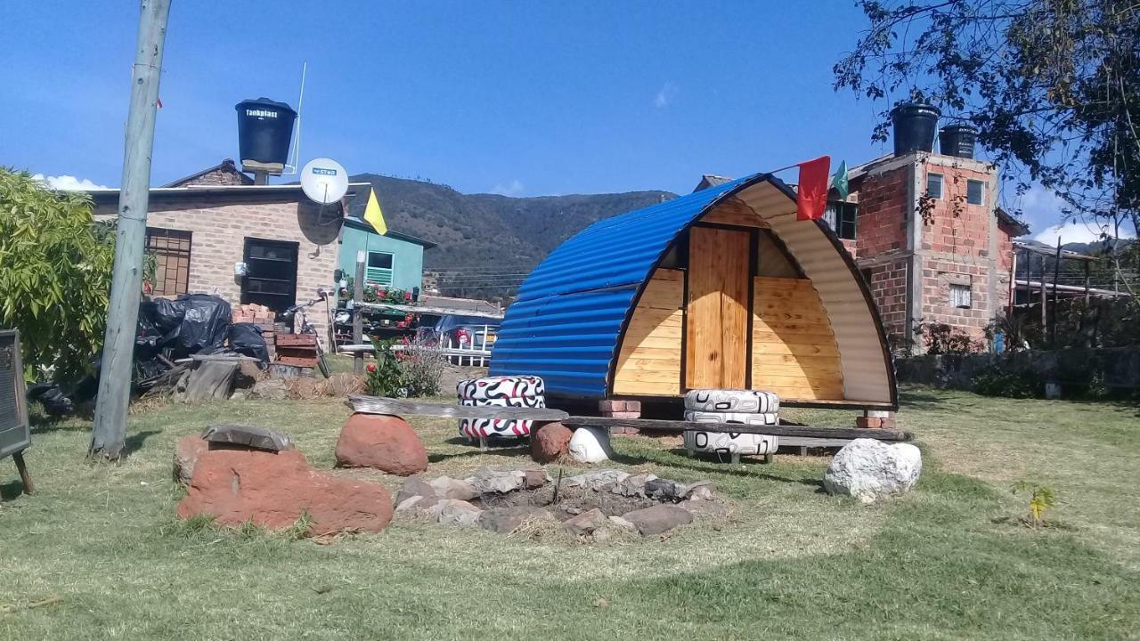 Bahareque Casa Camping Villa Monguí Exterior foto