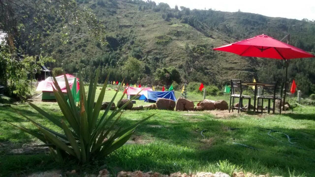 Bahareque Casa Camping Villa Monguí Exterior foto