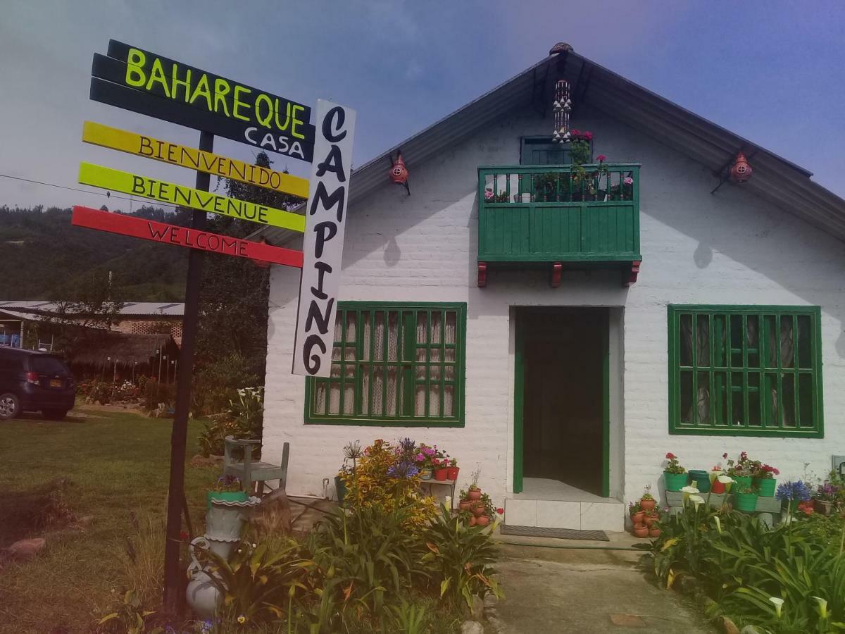 Bahareque Casa Camping Villa Monguí Exterior foto