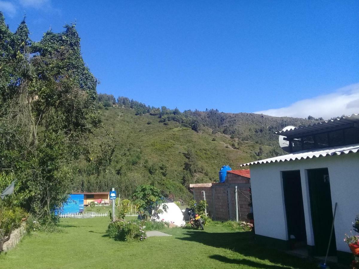 Bahareque Casa Camping Villa Monguí Exterior foto